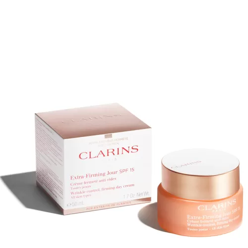 Clarins Tagespflege^Extra-Firming Jour Spf 15 - Straffende Anti-Age Tagescreme Spf 15 Fur Jeden Hauttyp