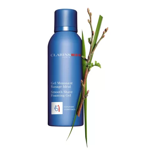Clarins Rasur^Gel Moussant Rasage Ideal - Schaumendes, Sanftes Rasiergel