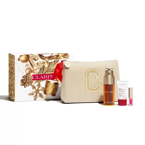 Clarins Tagespflege^Pflegeroutine Mit Double Serum