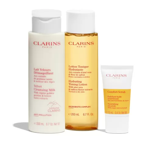 Clarins Reinigung^Reinigung Fur Normale Bis Trockene Haut - Pflegeset