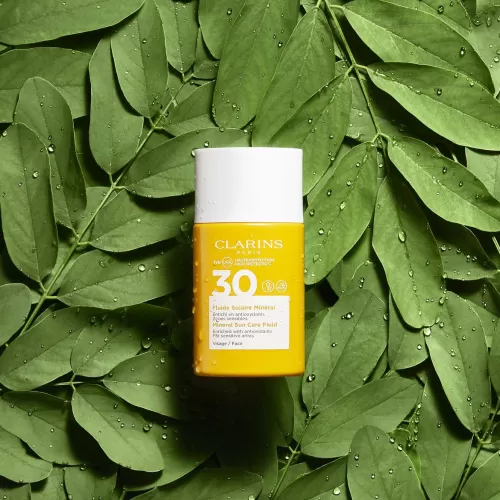 Clarins Sonnenschutz^Sonnenschutz-Fluid Fur Das Gesicht Mit Mineralischen Filtern Uva/Uvb 30